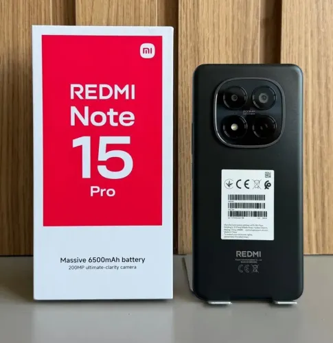 Xiaomi Redmi Note 15 Pro Caixa Fechada - Carregamento Rápido 67W E NFC