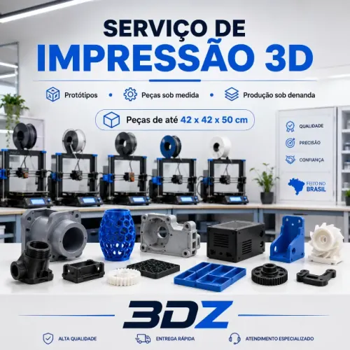 Serviços de Impressão 3D e Prototipagem de Peças