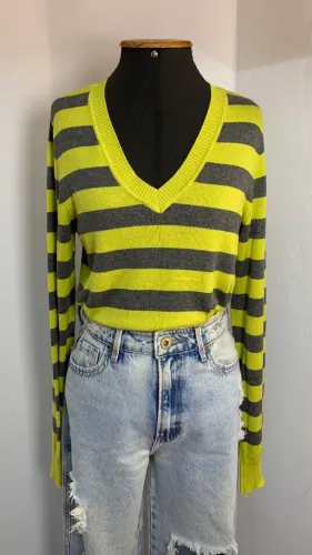 Blusa listrada feminina | Hering 38/40(1268)