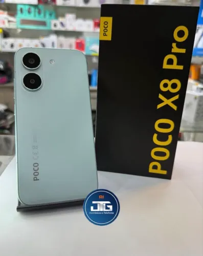 Poco X8 Pro 5G 512/08- Preto Branco Verde Lacrado