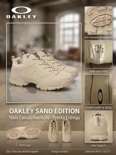 Tênis Oakley Masculino Flak Lite 2 - Off White