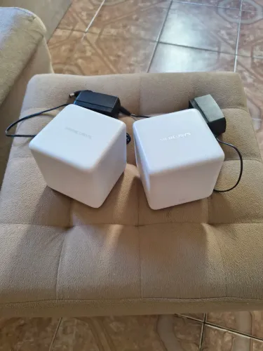 Kit 2 Roteadores Mercusys HX60 Mesh wi-fi 6