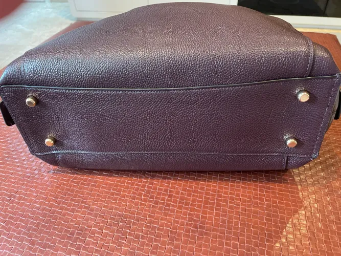 Bolsa Coach couro molinho!