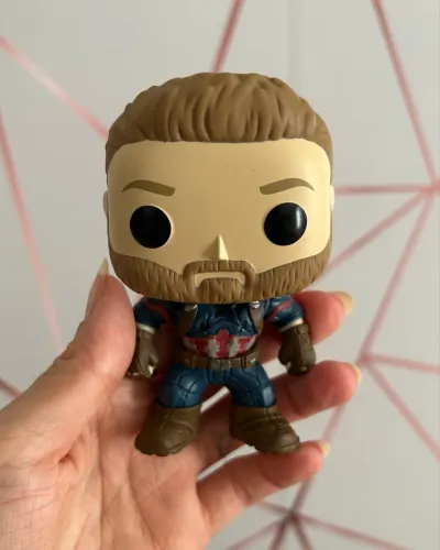 Funko Pop Original Capitão América Guerra Infinita | Perfeito Estado