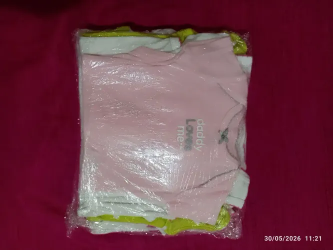 Kit 11 bodys bebê menina