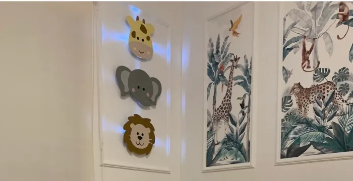 3 quadros para quarto infantil