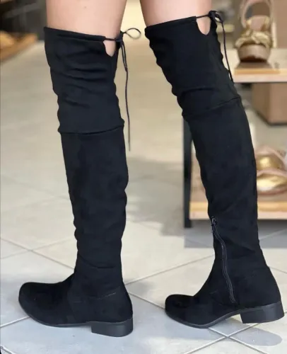 Bota feminina cano alto 