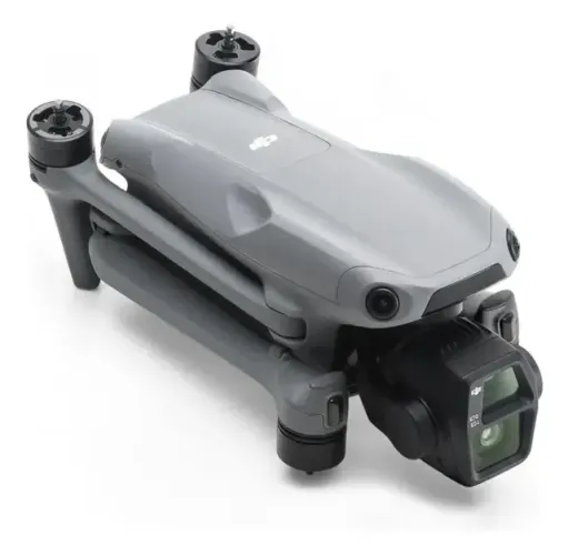 drone dji air 3s rc-n3 cor cinza (novo com caixa aberta)
