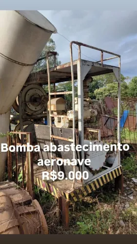 Bomba de Abastecimento de Aeronave (Skid Completo)