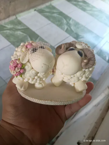 Biscuit Topo de Bolo Casamento