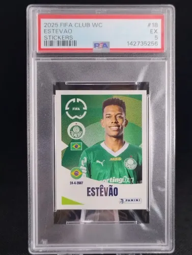 Figurinha Estevão Mundial de Clubes Palmeiras PSA 5