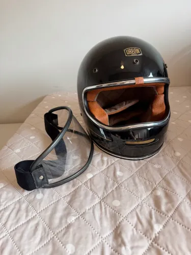 Capacete Urban Bigbore Classic Racer + Viseira 