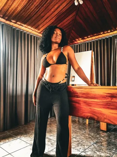 BIQUÍNI+CALÇA tricot