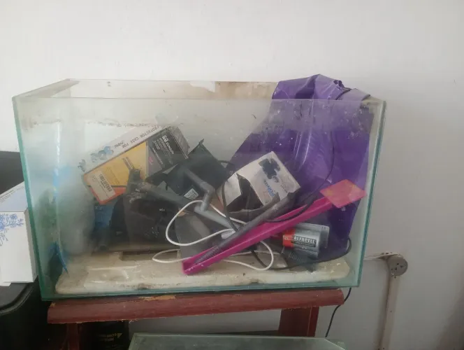 Kit de 3 aquários vazios