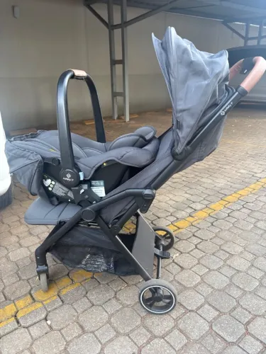 Carrinho Travel System Safety 1st, Spark Plus Trio, com Isofix, de 0 a 22kg