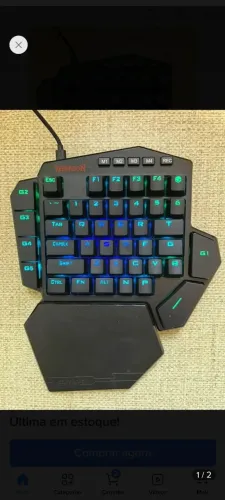 Teclado Mecânico Redragon DITI K585 Switch Blue