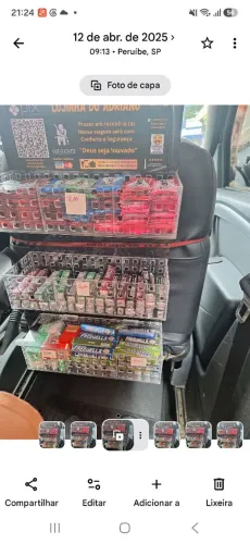 Vendo lojinha para carro de aplicativo