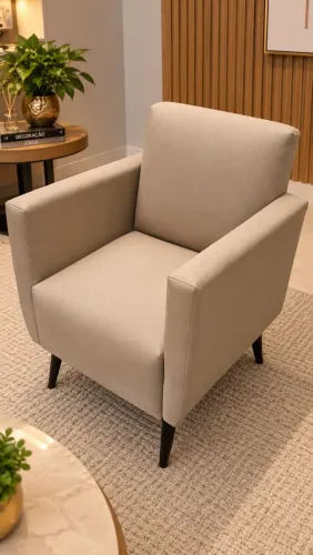 Vendo Poltronas novas top couro