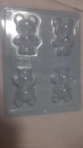 Formas de chocolate 