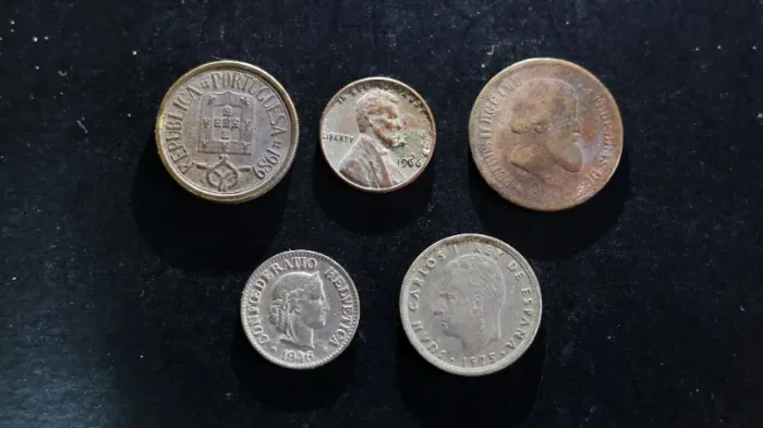 +1800 moedas antigas