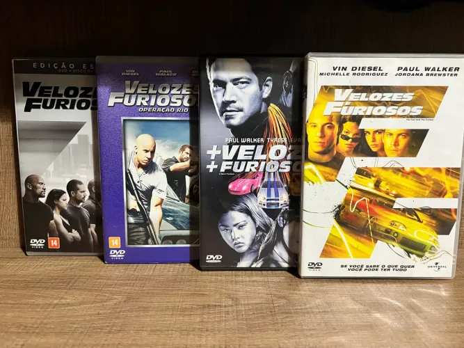 DVDs Originais Velozes e Furiosos