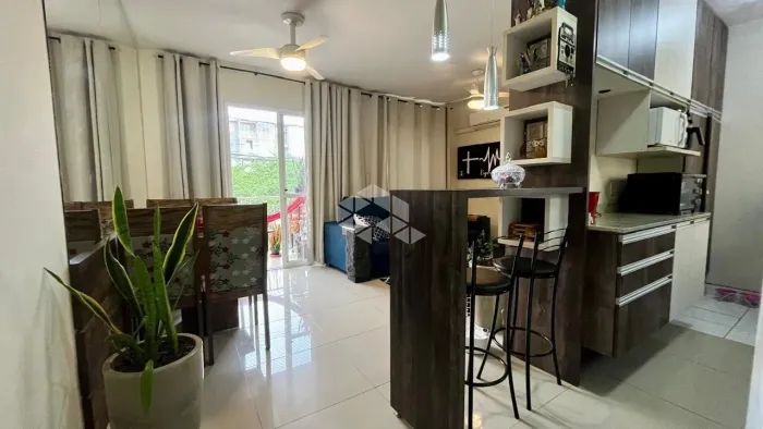 Apartamento Semi Mobiliado à venda no Bairro Humaitá, Porto Alegre, com 67,00m², 3 quartos