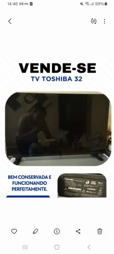 TV smart 32polegadas