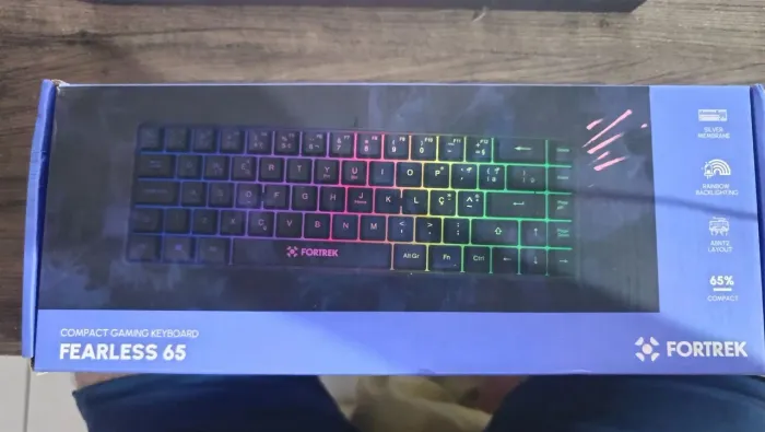 Teclado fortrek fearless 65 