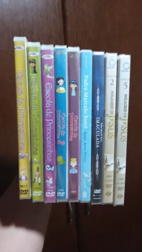 Dvds novos e originais (Alessandra)