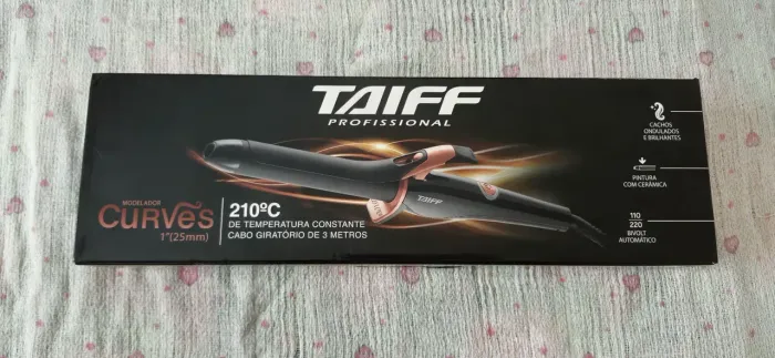 Modelador de Cachos Taiff Curves 25 mm ? Novo, Nunca Usado!