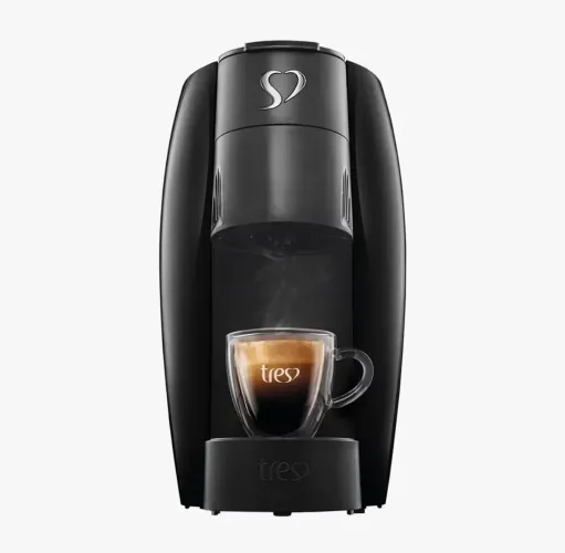 Cafeteira 3 corações Espresso LOV 1250W Automática 127V