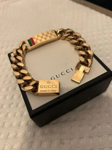 Pulseira banhada ouro 24k