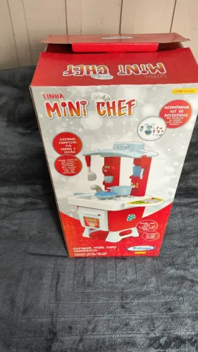 Cozinha Xalingo Mini Chef Fantástica nova na caixa