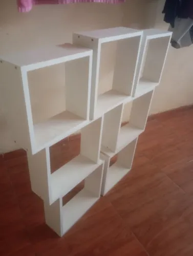 4 nichos projetados MDF