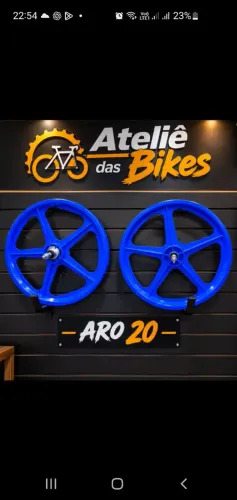 Rodas nylon bicicleta aro 20