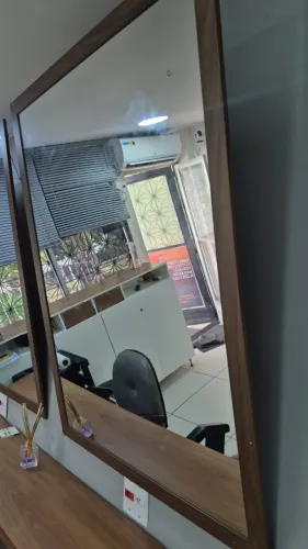 Espelho grande para salão e barbearia