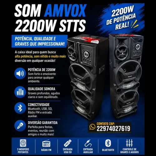 Cx som 2200 watts 