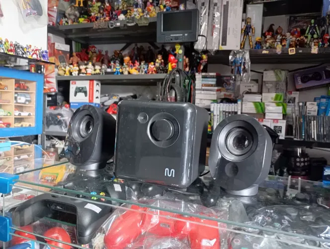 Caixa acústica com subwoofer para PC