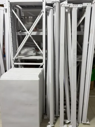 Gôndola Hack mercado estoque 6 metros por 2 de altura nova 60 cm