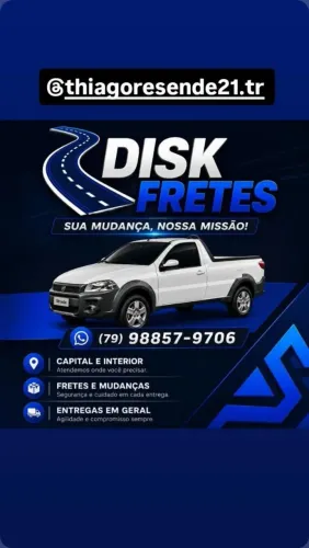 Frete pra capital e interior 