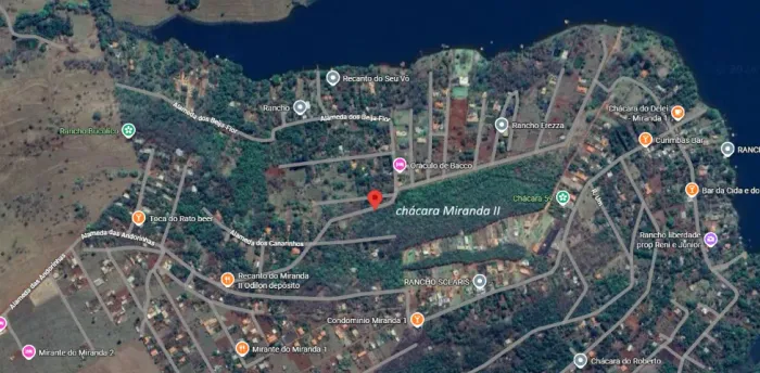 Chacara Miranda II, terreno 1.000m2