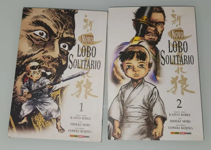 Mangás Novo Lobo Solitário (Volumes 1 e 2)