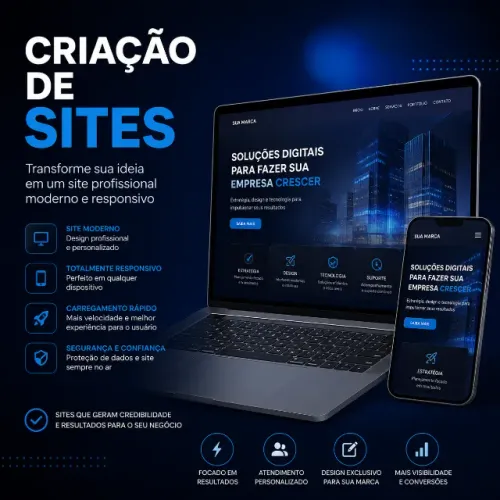Criação/edição de sites