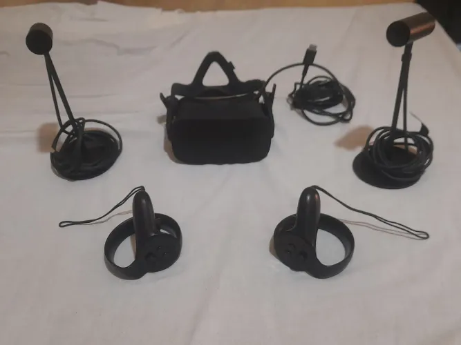 VR| rift cv1 2 Controles + 2 Sensores + 1 VR