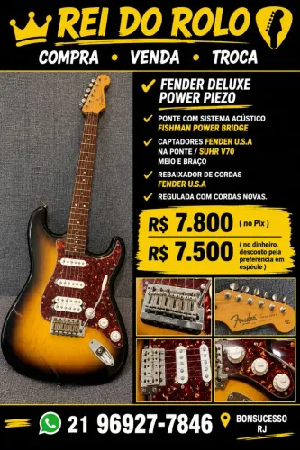 FENDER DELUXE POWER PIEZO
