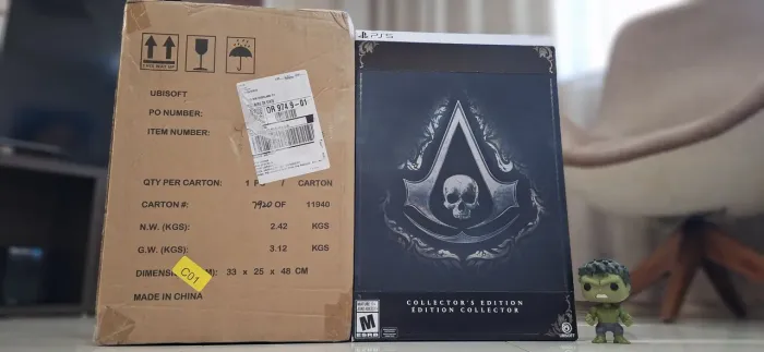 Assassin's Creed Black Resynced Edição de Colecionador