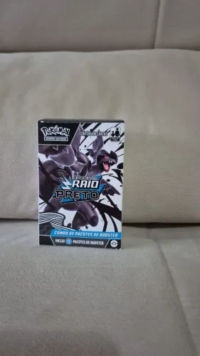 Combo de Pacotes Raio Preto Pokemon TCG LACRADO