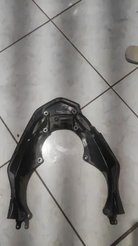 Alça bagageiro traseiro PCX 160 2024/Cinza metálico