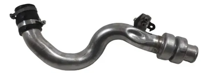 Cano Tubo Intercooler Discovery 3 2.7 2005 A 2009 Prata (metal)