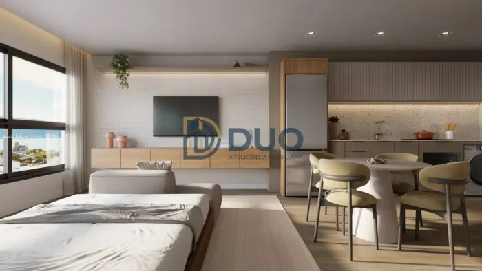 Loft para Venda em Florianópolis, Coqueiros, 1 dormitório, 1 suíte, 1 banheiro, 1 vaga